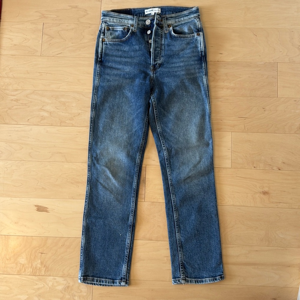 Re/done originals size 26 Blue Denim